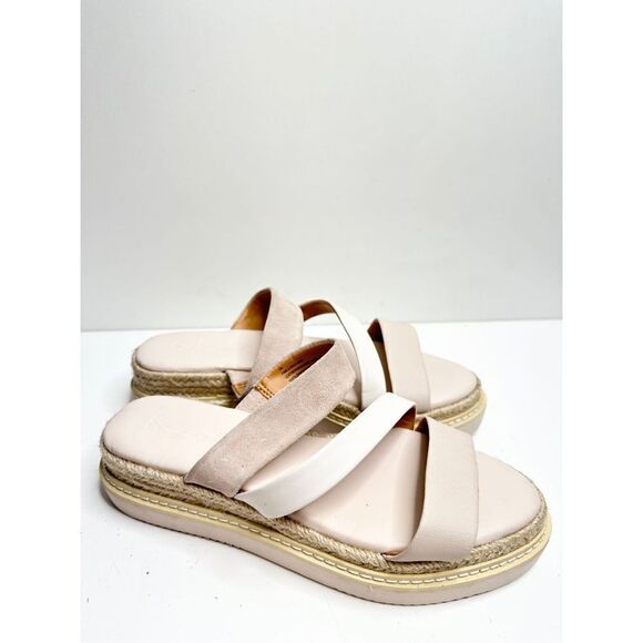 Splendid Sandals Womens Size 7 Leather Slip On Platform - Picture 2 of 12